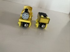 Thomas  Friends Wooden Railway Train Molly Engine W/Tender