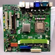 Original Genuine Acer JKBMS1 0024210B6060 DDR2 LGA 775 Motherboard w IO Plate