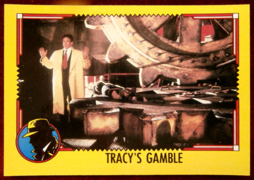 DICK TRACY - Card #86 - Tracy's Gamble - TOPPS 1990 - Beatty, Al Pacino, Madonna - Picture 1 of 2
