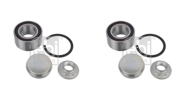 Febi Bilstein 2X Radnabe Radlagersatz Vorne FüR Smart Fortwo Coupe Forfour 453-image