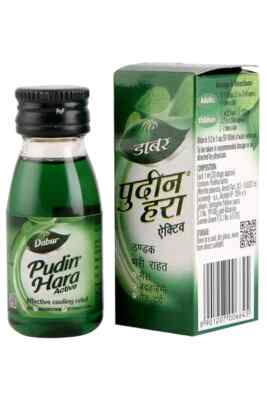 Dabur Pudin Hara Active Effective Cooling Relief -  Gas, Acidity Stomach - 30 ML