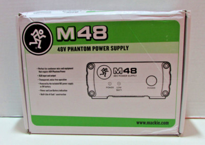 Mackie M48 48V Phantom Power Supply