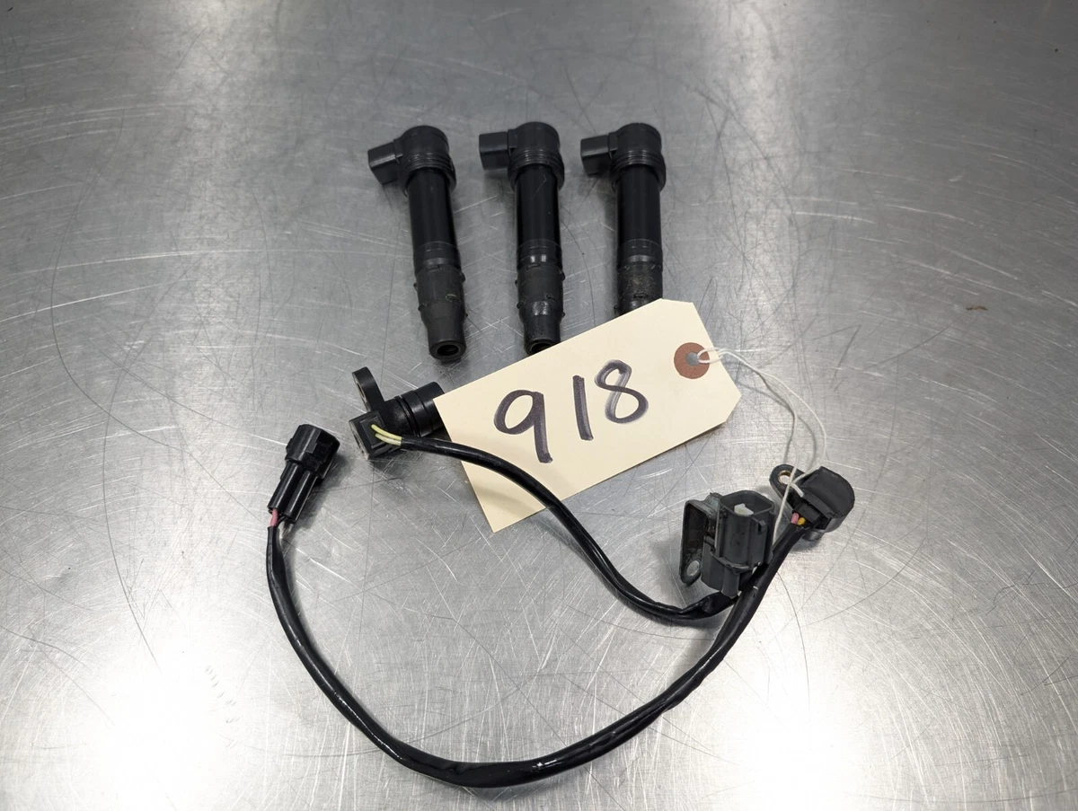 S⁂ 2007-2008 Kawasaki Ninja ZX6R 636 ZX636 OEM Ignition Coils Spark