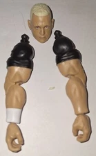 WWE Dusty Rhodes Build A Figure Referee Head Arms Action Mattel Elite Wrestling