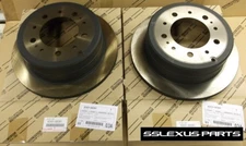Lexus LX470 (1998-2007) OEM Genuine REAR BRAKE ROTOR SET 42431-60281 (x2)