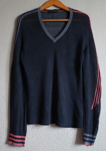Etro, ETRO Vintage V-neck Sweatshirt Made in Italy