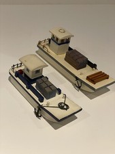 Maquette Bateau Péniche Bois