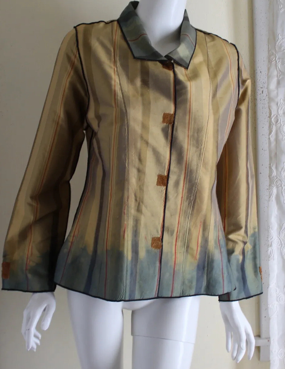 Deborah Cross S M Gold Fine Incredible Silk Dyed Hand… Gem