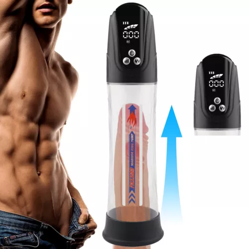 Penispumpe Vakuumpumpe Penisvergrößerung Erektionshilfe Erektion Automatische DE - Bild 4 von 24