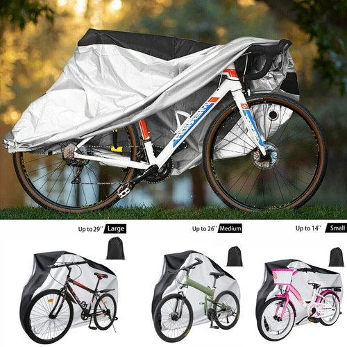 Waterproof Bicycle Cover Bike Cover Outdoor Storage Rain Sun UV Protector Cover