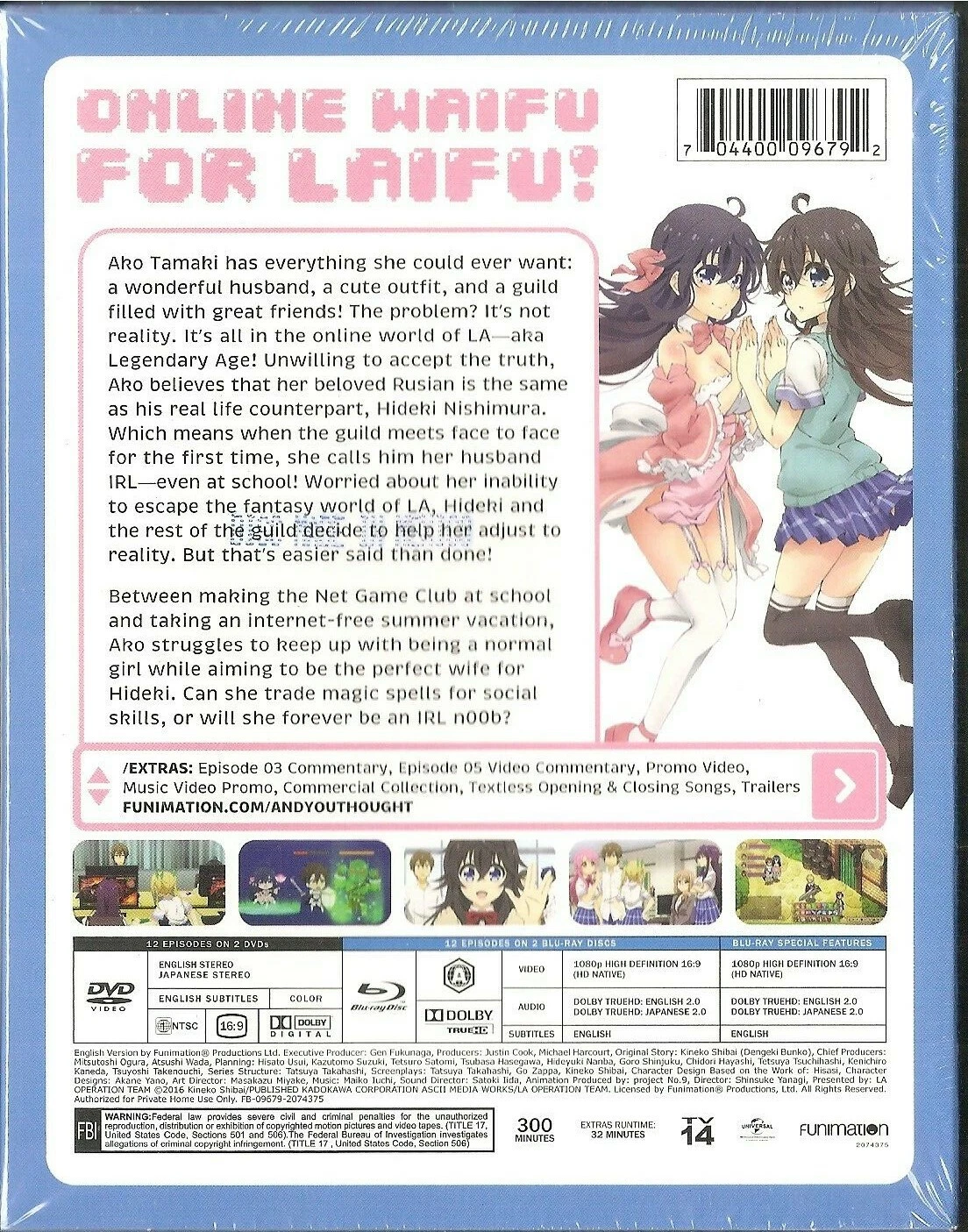 And You Thought There is Never a Girl Online? Limited Edition Blu-ray/DVD - Picture 2 of 12