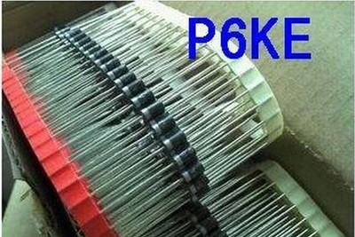 Transient Voltage Suppression Zener Diode  Through Hole P6ke68a to P6ke51a 20Pcs