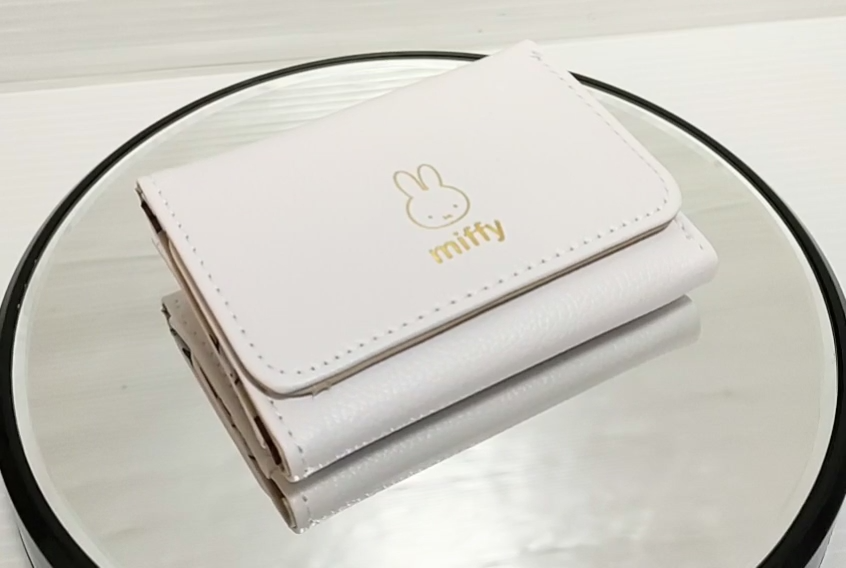 Miffy Mini Wallets Coin & Card Case White Dick Bruna faux-leather