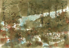 Watercolour painting watercolour original picture (30x21)cm0176 PL