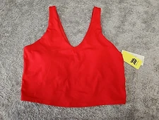 All In Motion Red Light Support Flex New Red V-neck XL