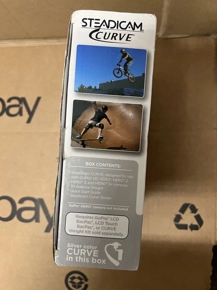 Steadicam CURVE-BL Video Stabilizer for GoPro Cameras - Black - Image 3 of 4