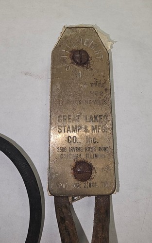Handheld Liteweight Heat Sealer Great Lakes Stamp Company Model HS2