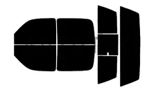 PreCut Window Film Any Tint Shade For GMC Sierra 2500 Crew Cab 2001-2006