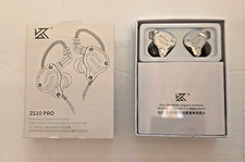 Linsoul KZ ZS10 Pro 4BA 1DD 5 Driver in Ear Monitor No Mic Stainless Qty 2 sets