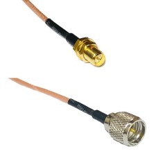 RG316 RP-SMA FEMALE to MINI UHF MALE RF Cable Rapid-SHIP LOT