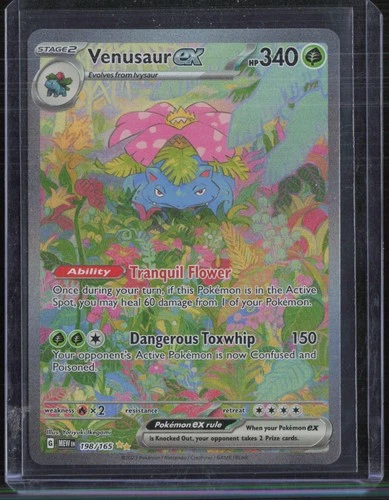 2023 Pokemon MEW EN Special Illustration Rare #198 Venusaur ex
