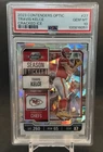 2023 Contenders Optic Travis Kelce Cracked Ice /22 SSP CHIEFS PSA GEM MINT 10