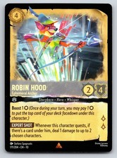 Disney Lorcana Robin Hood Ephemeral Archer Whispers in the Well Rare 171/204 NM
