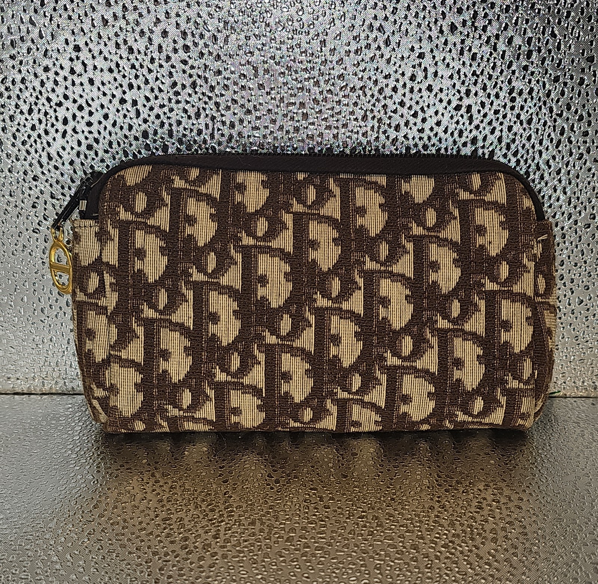 Christian Dior Brown Beige Monogram Canvas Bag AND VNTG 70s/80s