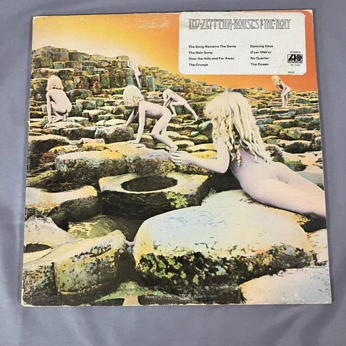 Led Zeppelin Houses of the Holy Vinyl 1973 LP Atlantic SMAS-95038