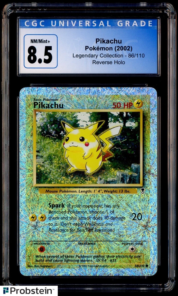 Pikachu Pokémon TCG Legendary Collection Individual Collectible