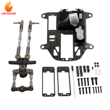 CNC Metal Symmetrical Push-Pull Steering Set For 1/5 HPI RV KM BAJA 5B 5T 5SC