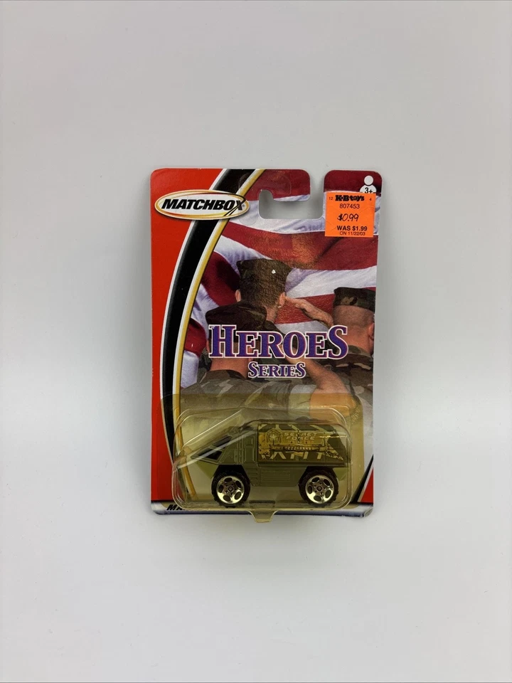 Vintage Matchbox Heroes M1A2 Abrams Tank Armored Response Vehicle Lot 2 2003 - Image 2 of 4