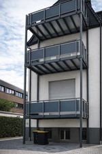 Anbaubalkon Vorstell Balkon Bausatz SET Aluminium Alu Balkon Geländer