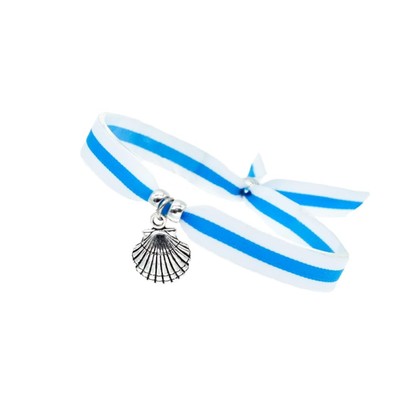 - Pulsera Camino Santiago de Compostela, Galicia, Concha peregrino. - Modelo 1