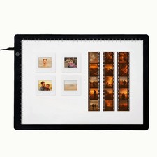 BEONEGLOBAL Letter Size 8.5"  11" Ultra-Thin Light Box for Slide Black