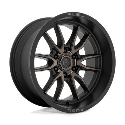 Fuel 1PC D762 CLASH 20X9 6X139.7 1 106.10 MATTE BLACK DOUBLE DARK TINT Wheel/Rim