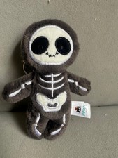 Jellycat Skeleton Bat Plush Soft Spooky Cute Mini Goth Halloween Toy Gift