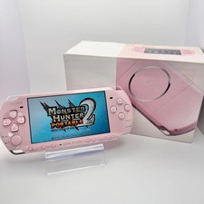 Sony PlayStation Portable Blossom Pink 3000 ZP Video Game Console Boxed Tested