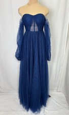 Quinceanera Dresses Strapless Puff Sleeves Sweet 15 16 Party Ball Gowns Sz 4