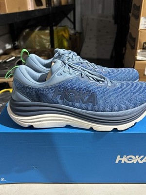 NEW! Hoka Gaviota 5 Men's Downpour/Thunder Cloud Size 12.5US Shoes