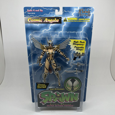 Cosmic Angela Spawn Ultra-Action Figure Wings Deluxe Edition 1995 McFarlane Toys