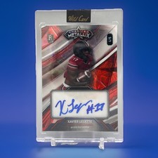 #d 4/6 RED/WHITE WILDGLASS CIRCLES SCOPE AUTO Xavier Legette RC 2023 Metallix