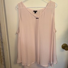 Women  s Torrid Plus Size 3 3X Sleeveless Pink Tank