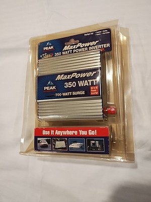 Peak Max Power 350 Watt Inverter  DC To AC 700 Watt Surge Boat Car RV Camping