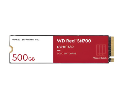 Western Digital WD Red SN700 500GB M.2 NVMe SSD   PCIe 3.0   bis 3430 MB/s   NAS