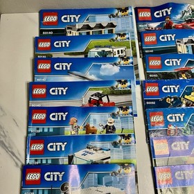 lego city manual lot 60140,60139, 60176, 60163,60092,60117,60171,60158