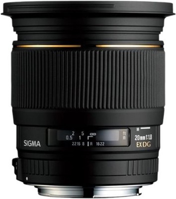 Sigma 20mm 1.8 EX DG Canon Fotografie Kamera Objektiv