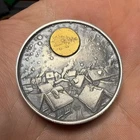 Lucky Rips Series 8 TD Mint 2.95 Silver + 2g Gold “Reindeer Eclipse” Coin