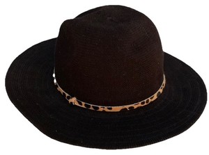 New Wyeth 100% Straw Wide Brim Adjustable Black Ribbon Tie Black/Tan Hat NWT WYETH Hats for Women on Sale up to 90% Off: Poshmark main image 4