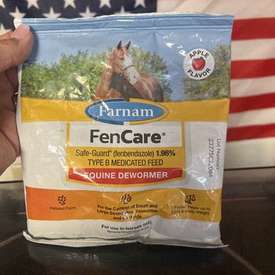Farnam FenCare Safe-Guard (Fenbendazole) Type B Medicated Feed Equine Dewormer